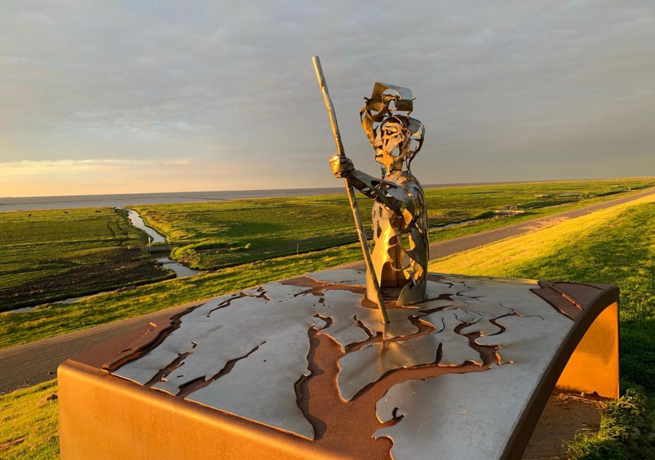 Waddenhoes Gastenverblijven Pieterburen Dış mekan fotoğraf
